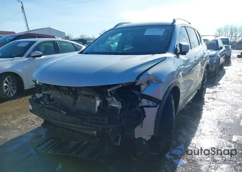 2018 Nissan Rogue Sv из США, поврежденный, VIN KNMAT2MT9JP507189